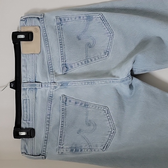 AG Adriano Goldschmeid Size 30x33 Light Wash Straight Leg Jeans, Exc. Used Cond. - Picture 14 of 14